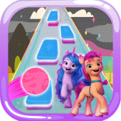 My Little Pony Game Hop Tiles. Apk