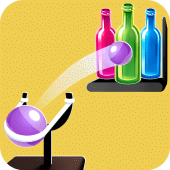 Knock Down Bottles : Slingshot Apk