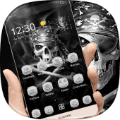 Hell Skull Pirate Theme Apk