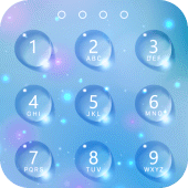 Lock screen - water droplets Apk