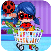 Shopping With Ladybug at The Supermarket Apk