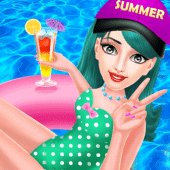 Summer Girl Swimming PoolParty Apk