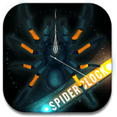 Spider Analog Clock Apk