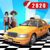 Crazy taxi cabs pick and drop game for girls Apk