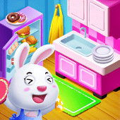 Bunny Rabbit: House Cleaning Apk