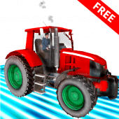 Chained Tractor Racing Rampage Apk