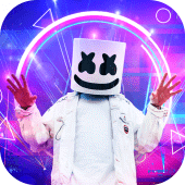 Marshmello Helmet Stickers Apk