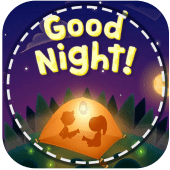 Good Night Wishing Gif stickers and wallpapers Apk