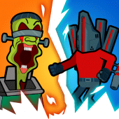 Merge Fight: Grim & Zombie War Apk