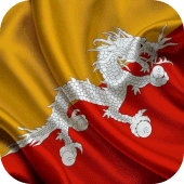 Flag of Bhutan Live Wallpapers Apk