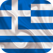 Flag of Greece Live Wallpapers Apk