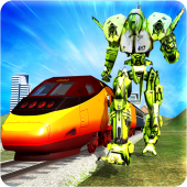 Train Robot Transformation - Euro Subway Robot War Apk