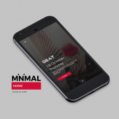 Minimal Home theme for KLWP Apk