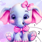 Cute Color - Color by Number Apk