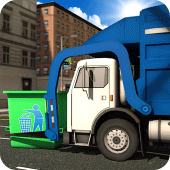 Road Garbage Dump Truck Driver Apk