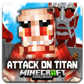 Attack On Titan Mod Minecraft PE Update Apk