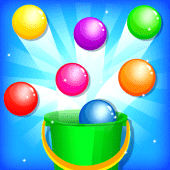 Bucket Color Ball Challenge Apk