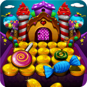 Candy Donuts Coin Party Dozer Apk