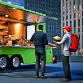 Food Truck Driver - Cafe Truck Apk