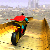 Super Hero Bike Mega Ramp Apk