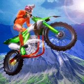 Trail Bike Impossible Stunts:  Apk