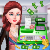 Supermarket Cashier Games for Girls Apk