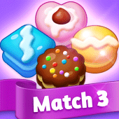 Cake Cooking POP : Match3 Apk