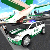 US Police Cargo Plane Apk