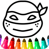 Boys Ninja Coloring & Memory Apk