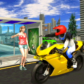 Extreme Stunt Bike Taxi Game 3D Apk