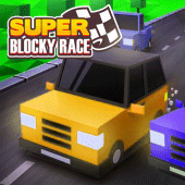 Super Blocky Race Apk