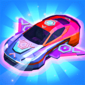 Merge Cyber Car: Highway Racer Apk