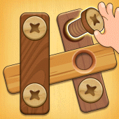 Wood Nuts & Bolts: Wood Puzzle Apk