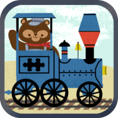 Train Games for Kids: Puzzles Apk