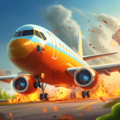 Sling Plane 3D - Sky Crash Jet Apk