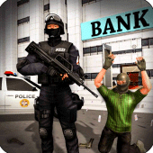 Bank Robbers Strike : US Polic Apk