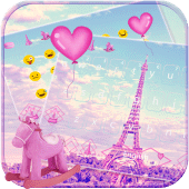 Paris Tower Keyboard Theme Apk