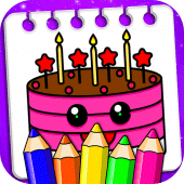 Birthday Party Coloring Book Apk