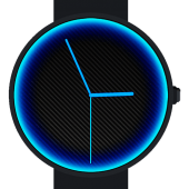 Carbon Neon Watch Face Apk