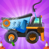 Giant Crane Car Wash Repair Apk