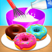 Donut Maker Girls Cooking Game Apk