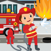 Pretend Play Fire Station Apk