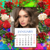 Flower Calendar Photo Frames 2020 Apk