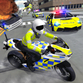 Police Car Driving Motorbike Apk