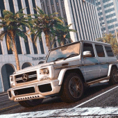 Driving Mercedes G65 SUV AMG Apk