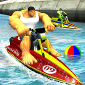 Super Hero Boat Racing Apk