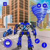 Police Tornado Robot Apk