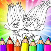 Trolls Coloring Book Apk