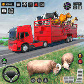 Animal Cargo Truck Transporter Apk