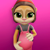 Pregnant Talking Cat Emma Apk